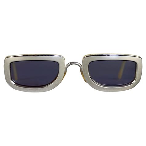 DiorFuturistic Silver Pilot Sunglasses 